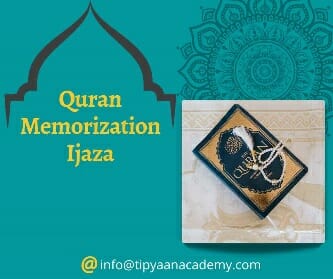 Quran memorization Ijazah